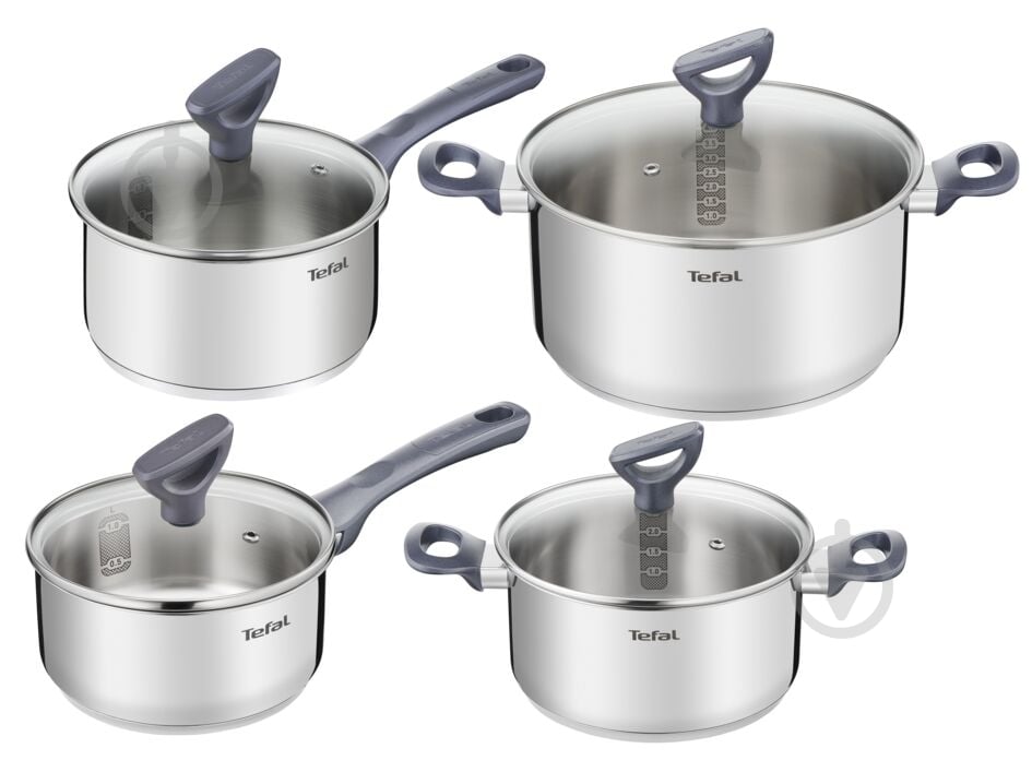 Набір посуду Tefal Daily Cook 8 предметів G712S855 - фото 1