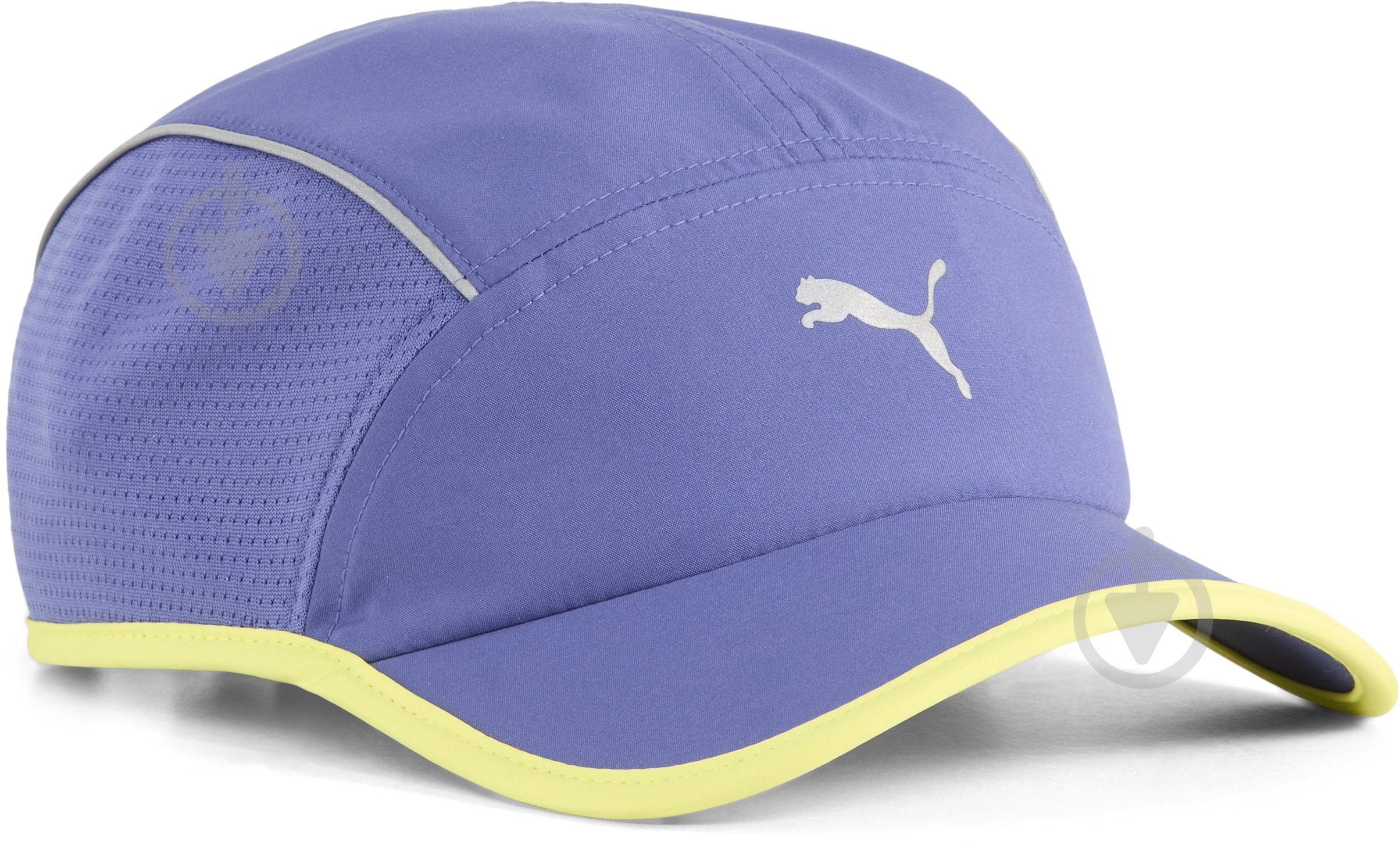 Кепка Puma RUNNER SHORT VISOR 5 Panel Cap 02616704 os фиолетовый - фото 1