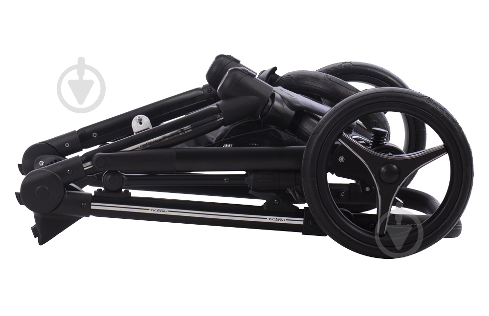 Коляска универсальная 2 в 1 Bebetto PASCAL 01 графит - фото 13