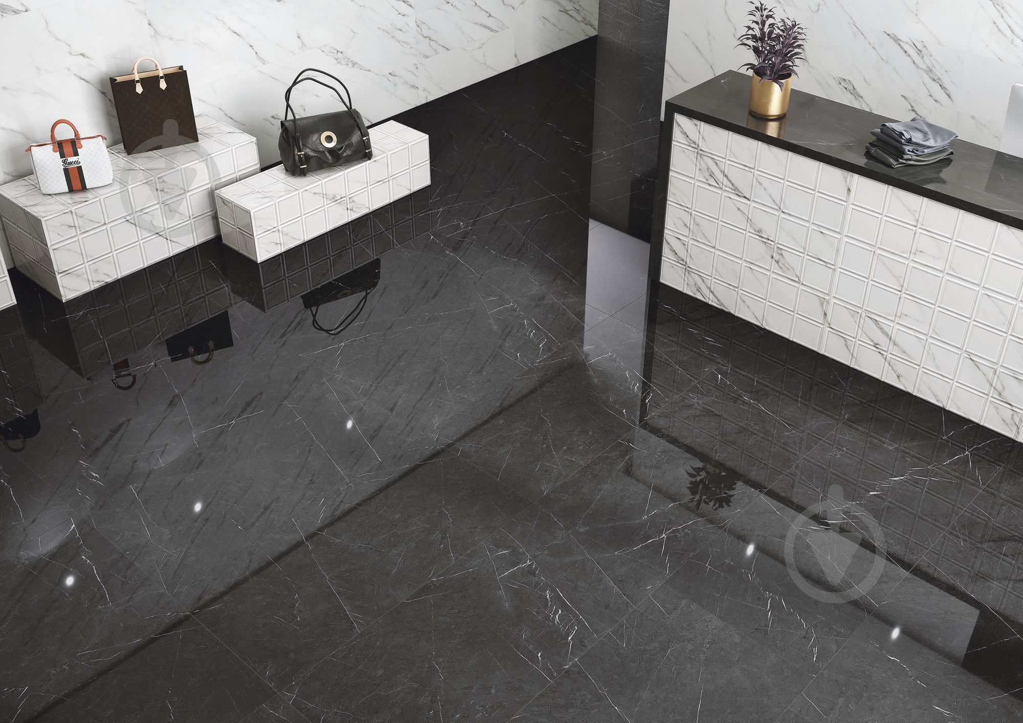 Плитка Cifre Marquina Mate 120x260 - фото 8 Плитка Cifre Marquina Mate 120x260 - фото 8