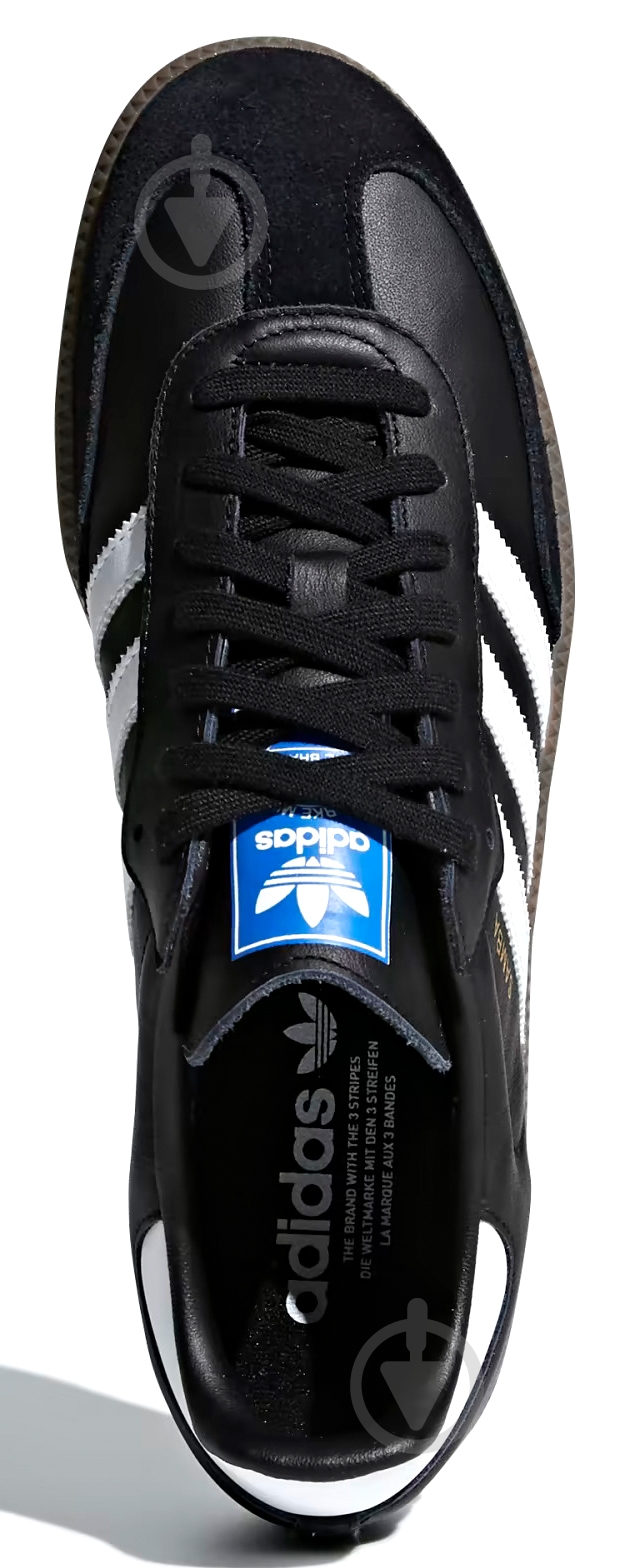 Кроссовки Adidas SAMBA OG B75807 р.44 черные - фото 6