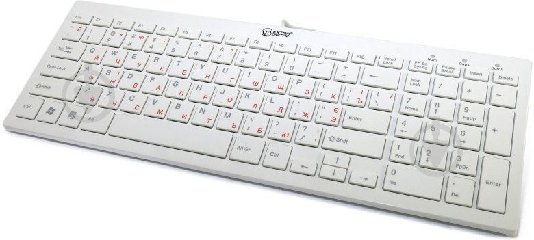 Клавиатура EXTRADIGITAL ED-K101 USB (KUS7108) white - фото 3 Клавиатура EXTRADIGITAL ED-K101 USB (KUS7108) white - фото 3