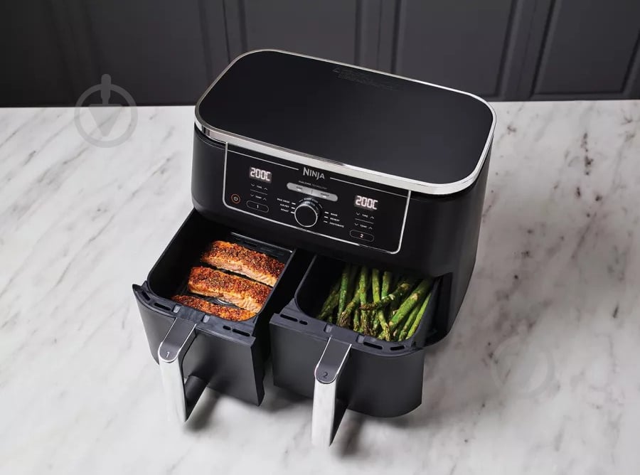 まいな Мультипіч двухзонна Ninja Foodi MAX AF400EUWH купити Київ Україна