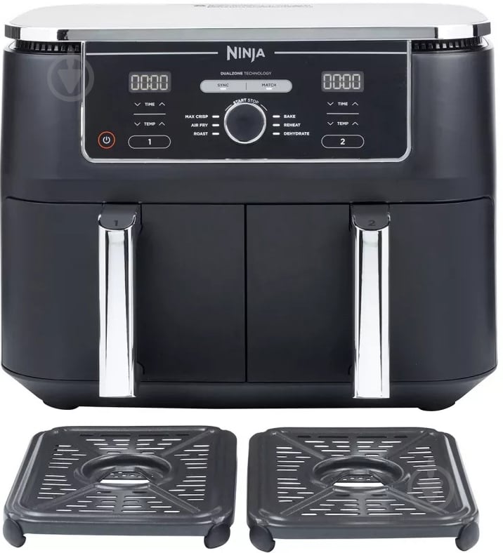 ᐉ Мультипечь NINJA Foodi MAX Dual Zone Air Fryer AF400EU • Купить
