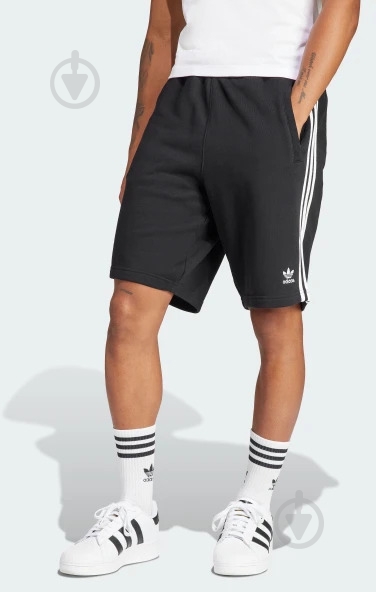Шорты Adidas 3-STRIPE SHORT IU2337 р. S черный - фото 2