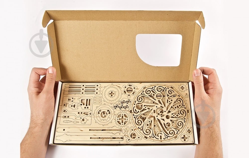 Деревянный 3D-конструктор UGEARS Карусель - фото 18