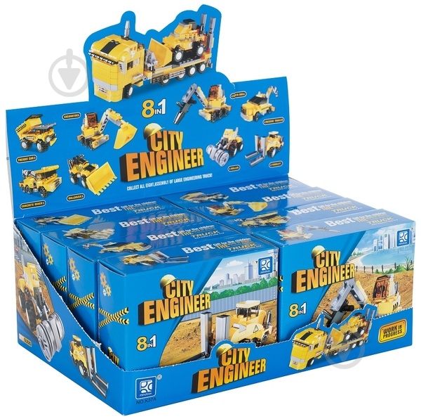 Игрушка-конструктор MINDBOX CITY ENGINEER в ассортименте K37A - фото 2