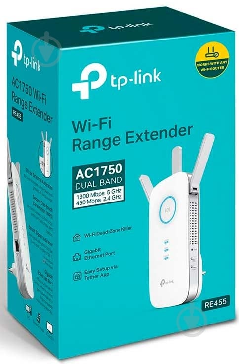 Ретранслятор TP-Link (RE455) - фото 5