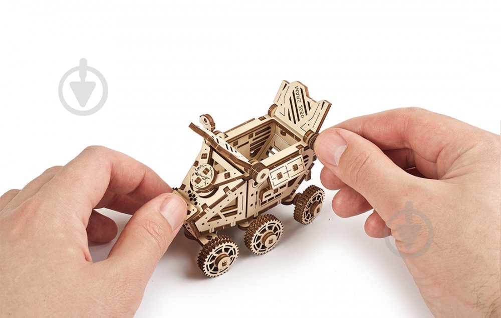 Деревянный 3D-конструктор UGEARS Марсобагги - фото 11