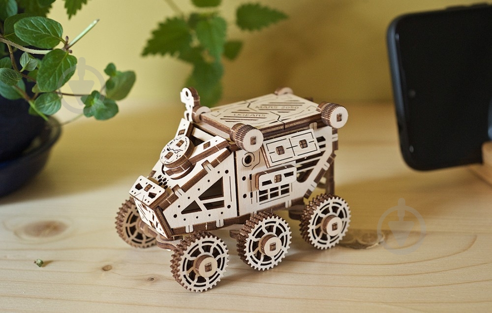 Деревянный 3D-конструктор UGEARS Марсобагги - фото 15