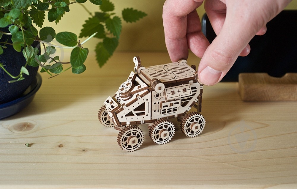 Деревянный 3D-конструктор UGEARS Марсобагги - фото 16