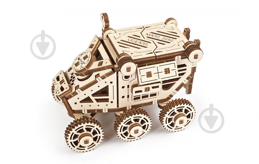 Деревянный 3D-конструктор UGEARS Марсобагги - фото 3