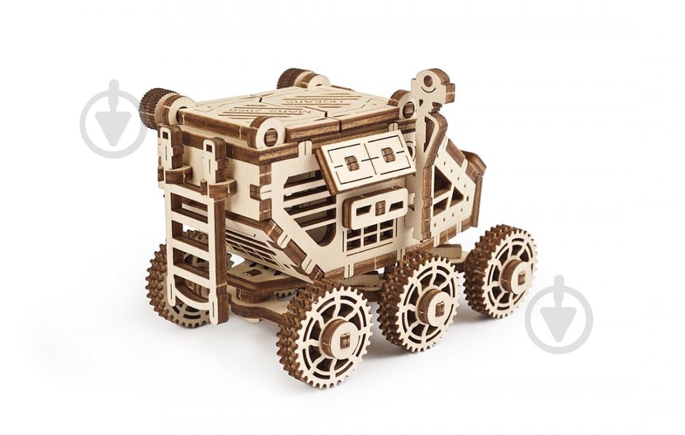 Деревянный 3D-конструктор UGEARS Марсобагги - фото 7