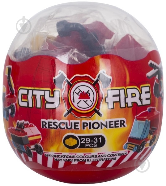Конструктор MINDBOX в яйці серії CITY FIRE в асортименті K35A - фото 1