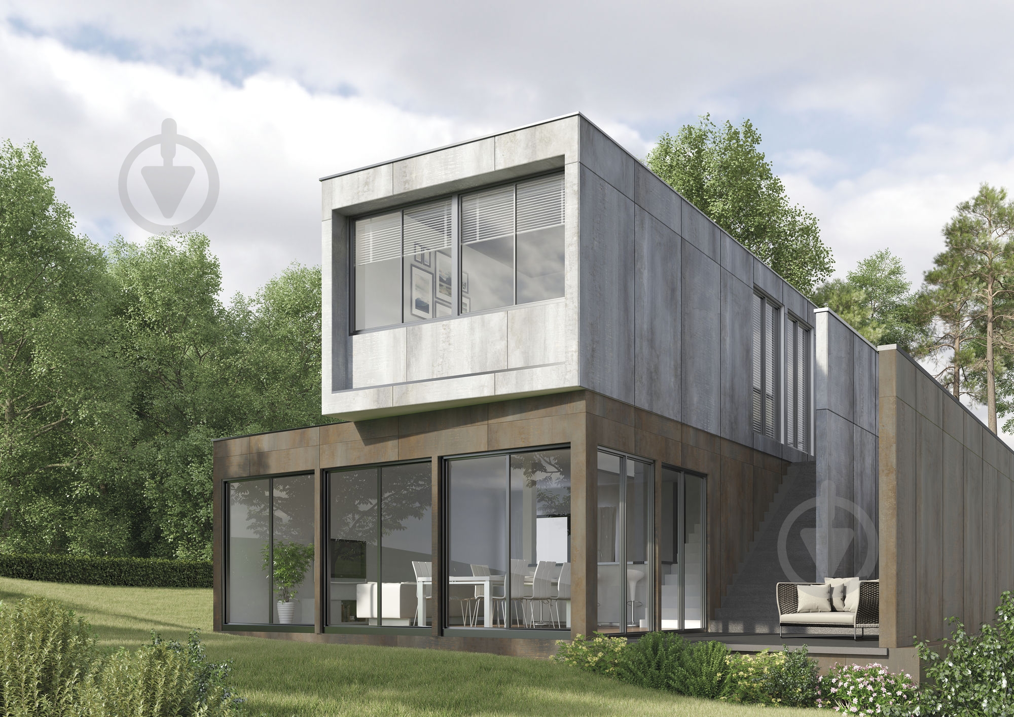 Плитка Cifre Metal Silver Mate 120x260 - фото 3
