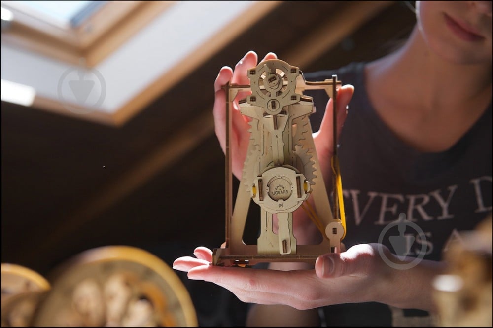 Деревянный 3D-конструктор UGEARS Маятник - фото 19 Деревянный 3D-конструктор UGEARS Маятник - фото 19
