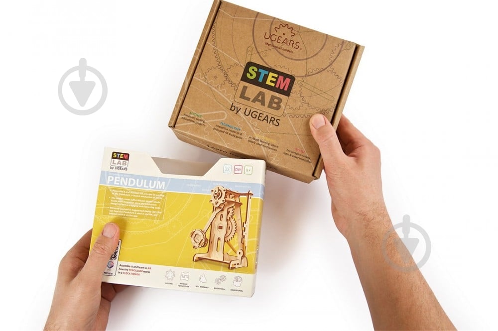Деревянный 3D-конструктор UGEARS Маятник - фото 10 Деревянный 3D-конструктор UGEARS Маятник - фото 10
