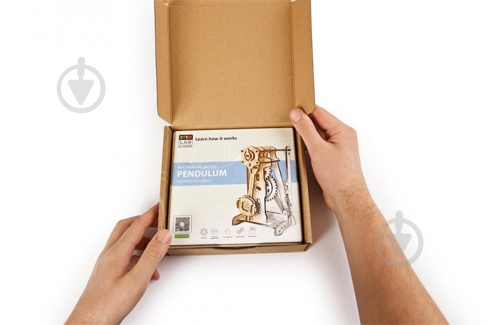 Деревянный 3D-конструктор UGEARS Маятник - фото 12 Деревянный 3D-конструктор UGEARS Маятник - фото 12