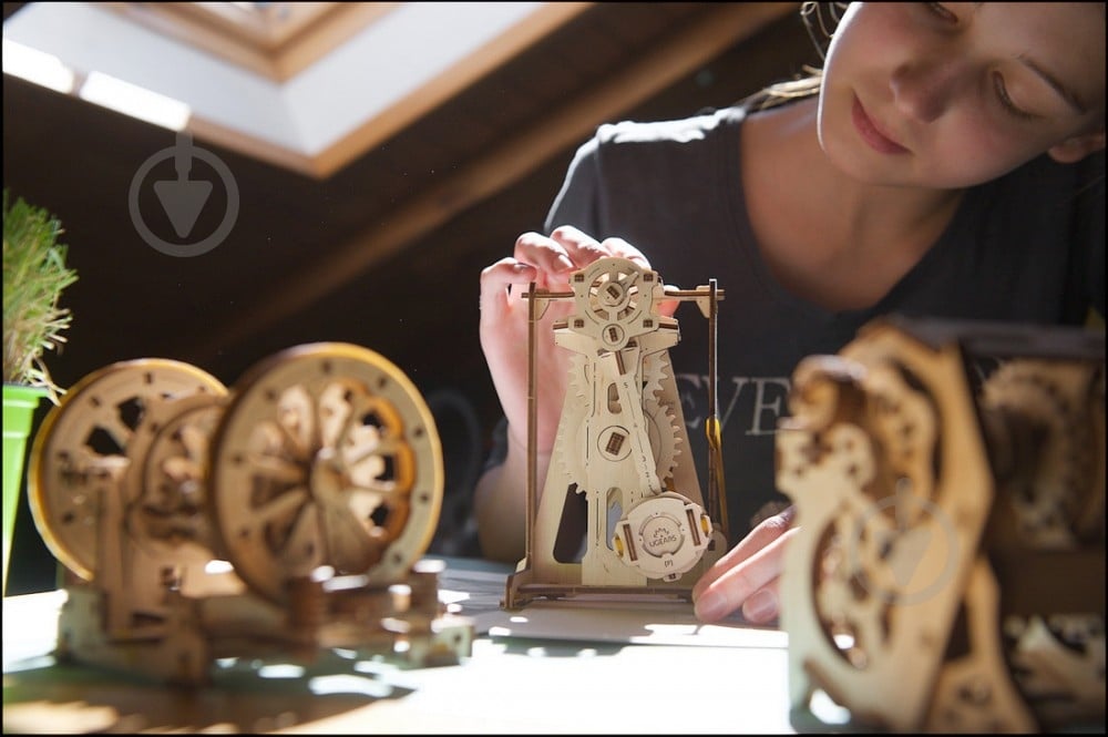 Деревянный 3D-конструктор UGEARS Маятник - фото 17 Деревянный 3D-конструктор UGEARS Маятник - фото 17