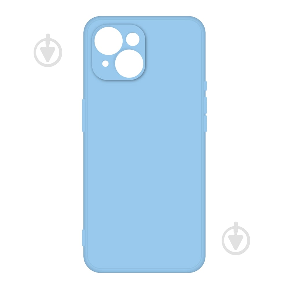 Чехол Intaleo SoftShell для Apple iPhone 15 Plus light blue (1283126585272) - фото 1