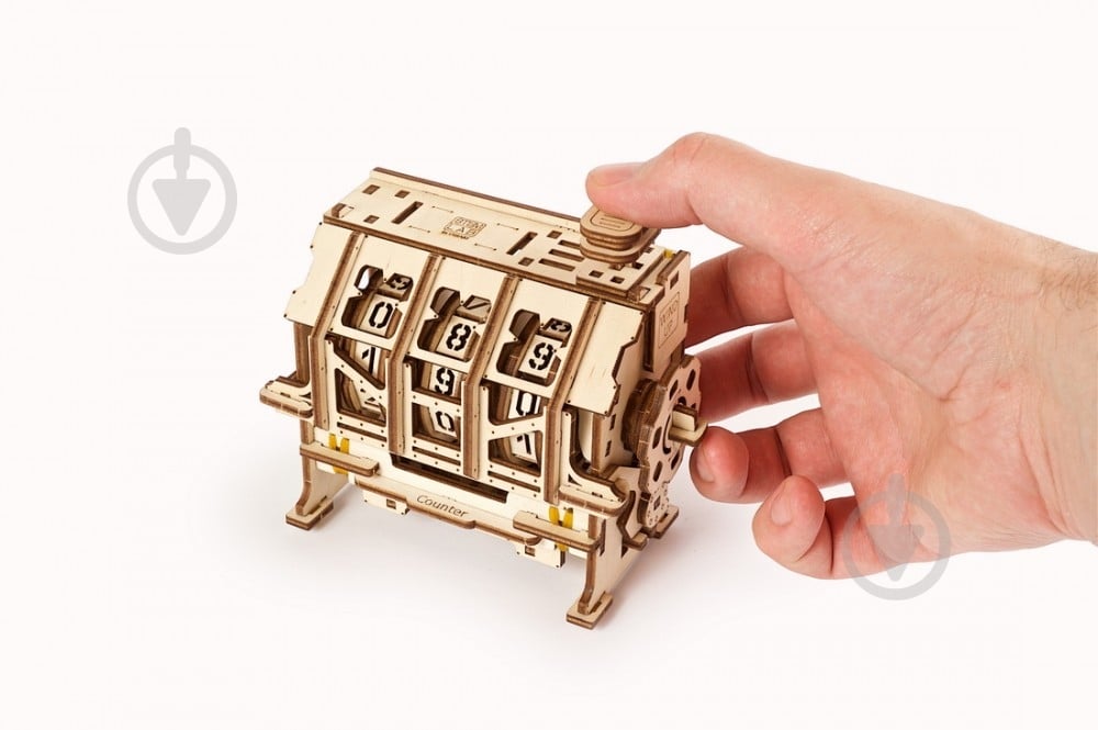 Деревянный 3D-конструктор UGEARS Счетчик - фото 7