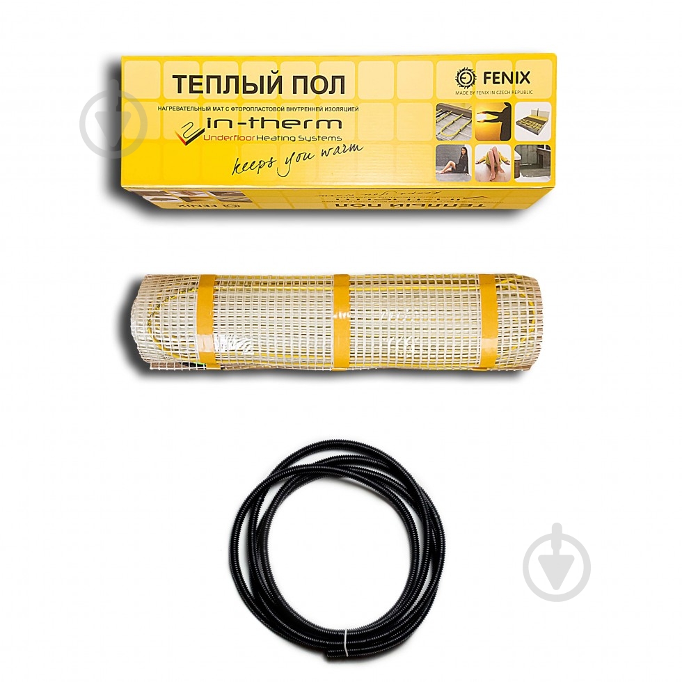 Нагревательный мат In-Therm 1850W 9,2 м2 - фото 1 Нагревательный мат In-Therm 1850W 9,2 м2 - фото 1