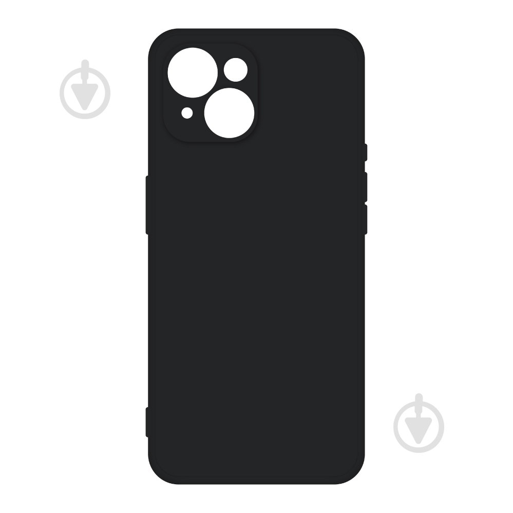 Чехол Intaleo SoftShell для Apple iPhone 15 Plus black (1283126585302) - фото 1