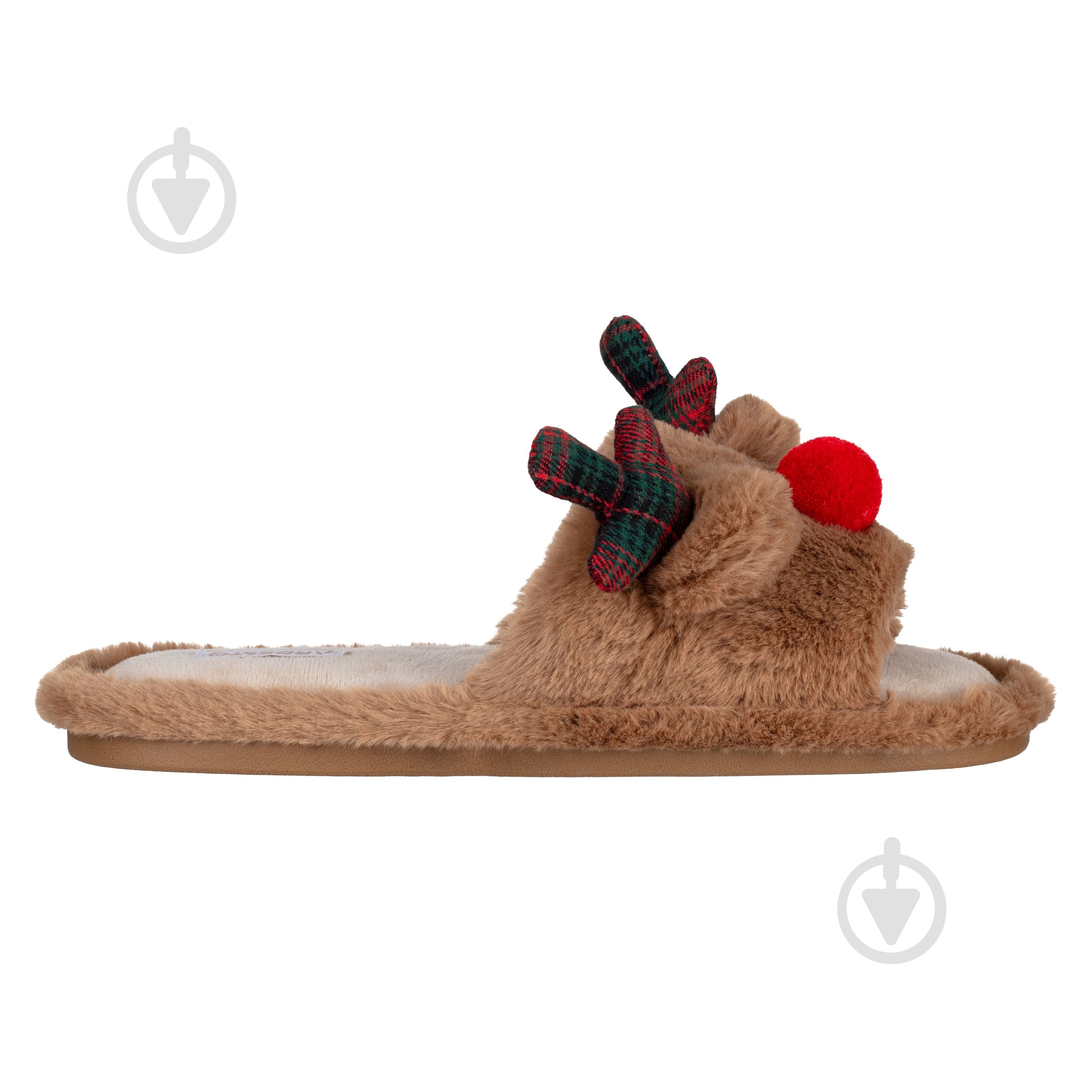 Обувь домашняя Ardesto Christmas ART2540DB р.40-41 коричневый - фото 2 Обувь домашняя Ardesto Christmas ART2540DB р.40-41 коричневый - фото 2