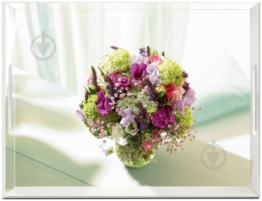 Поднос Emsa Classic Flowers 40*31 см EM505553 - фото 1