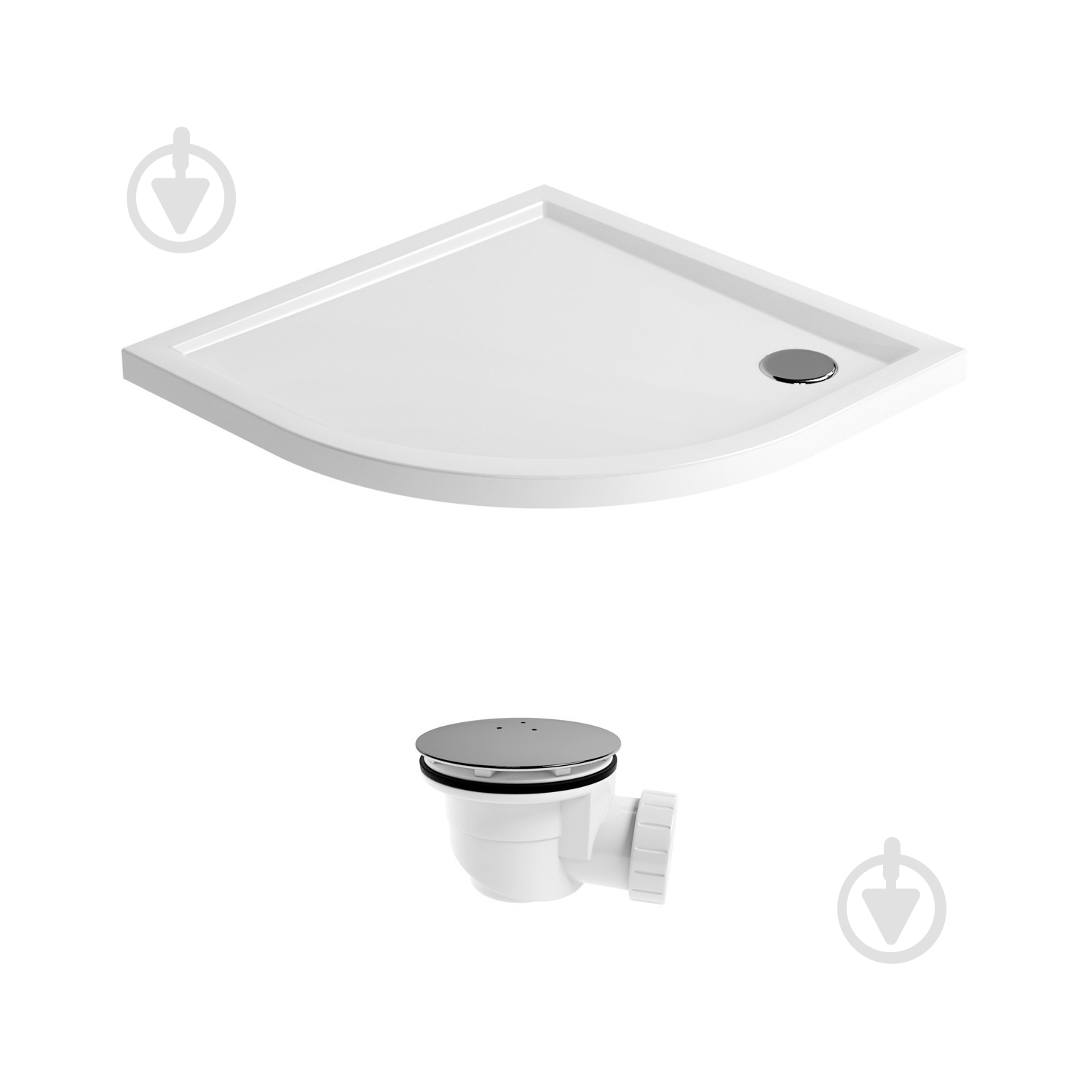 Поддон акриловый One 3701290S - фото 1