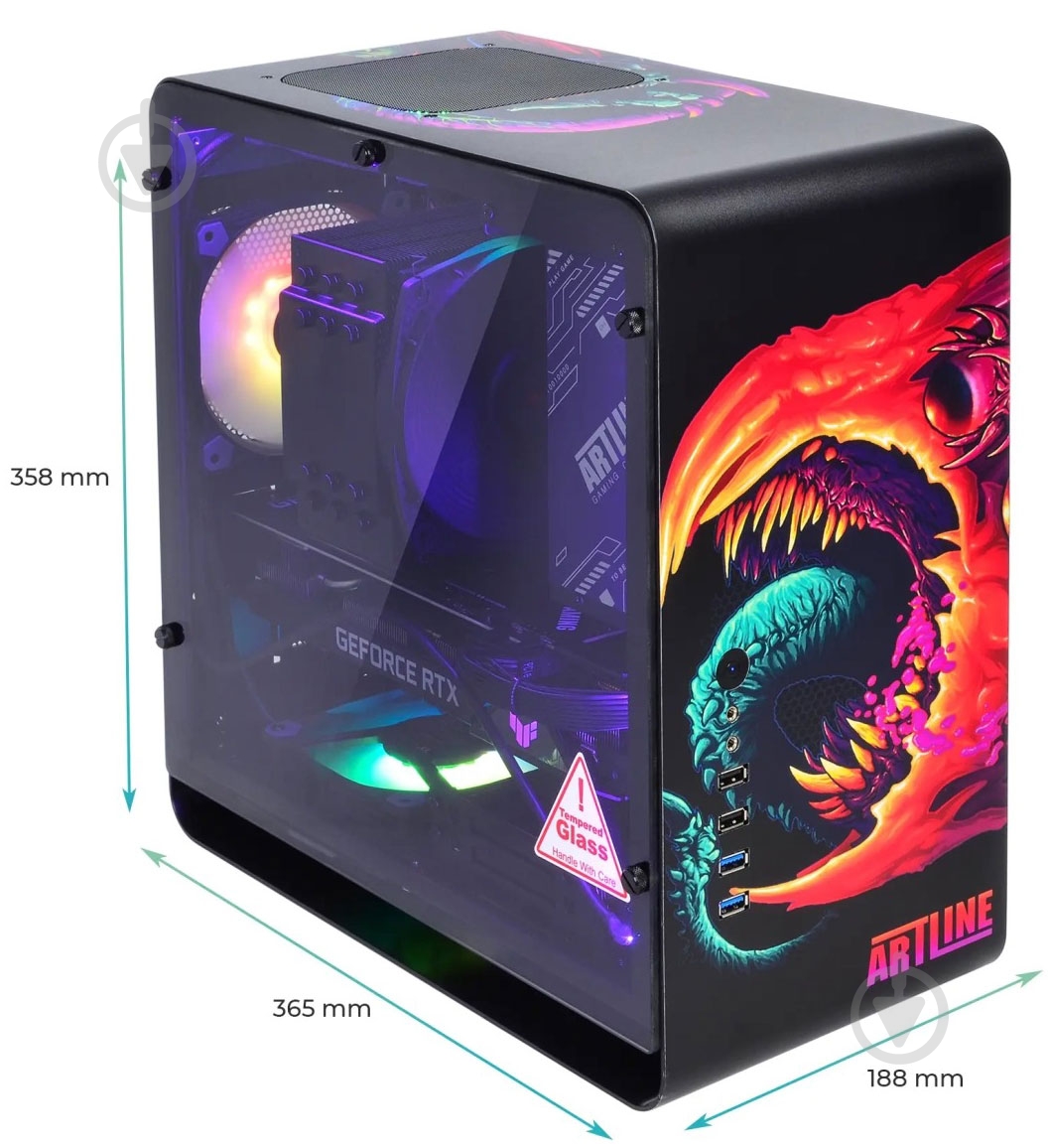 Компьютер Artline Overlord DRAGON (DRAGONv91CH) hyperbeast - фото 11 Компьютер Artline Overlord DRAGON (DRAGONv91CH) hyperbeast - фото 11