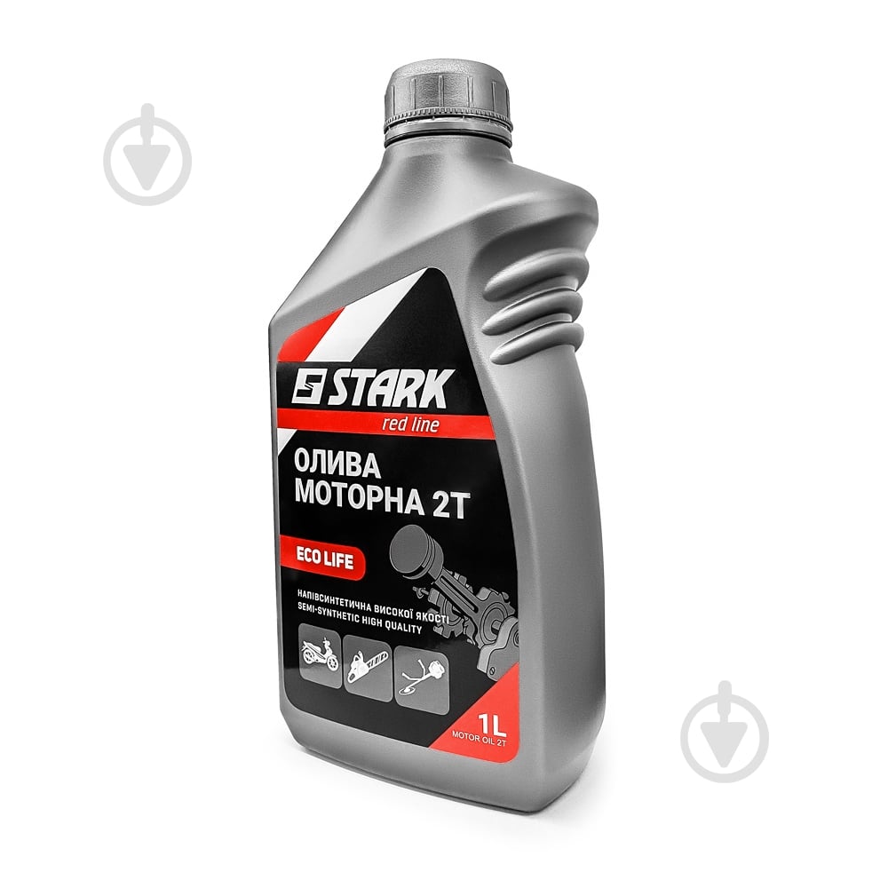 Моторное масло полусинтетическое Stark Eco Life 2T 1 л (545050021) - фото 2