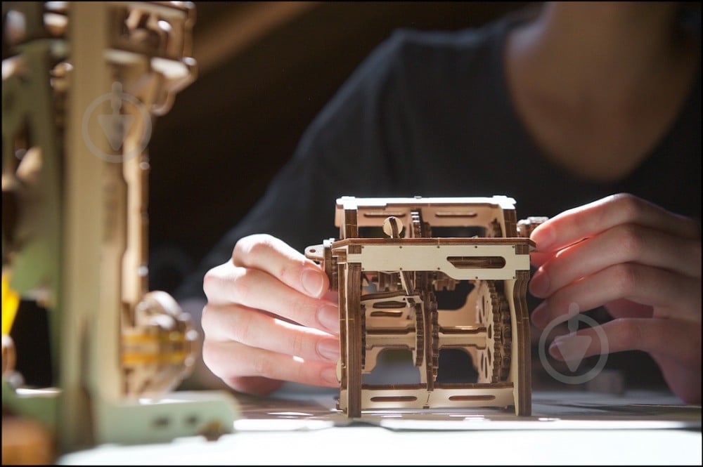 Деревянный 3D-конструктор UGEARS Коробка передач - фото 12 Деревянный 3D-конструктор UGEARS Коробка передач - фото 12