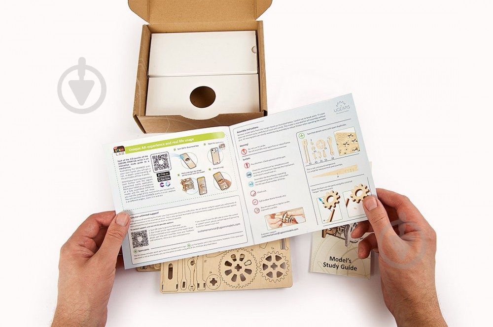 Деревянный 3D-конструктор UGEARS Коробка передач - фото 21 Деревянный 3D-конструктор UGEARS Коробка передач - фото 21