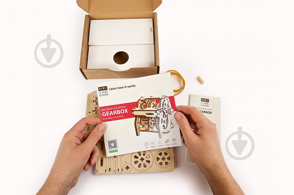 Деревянный 3D-конструктор UGEARS Коробка передач - фото 20 Деревянный 3D-конструктор UGEARS Коробка передач - фото 20