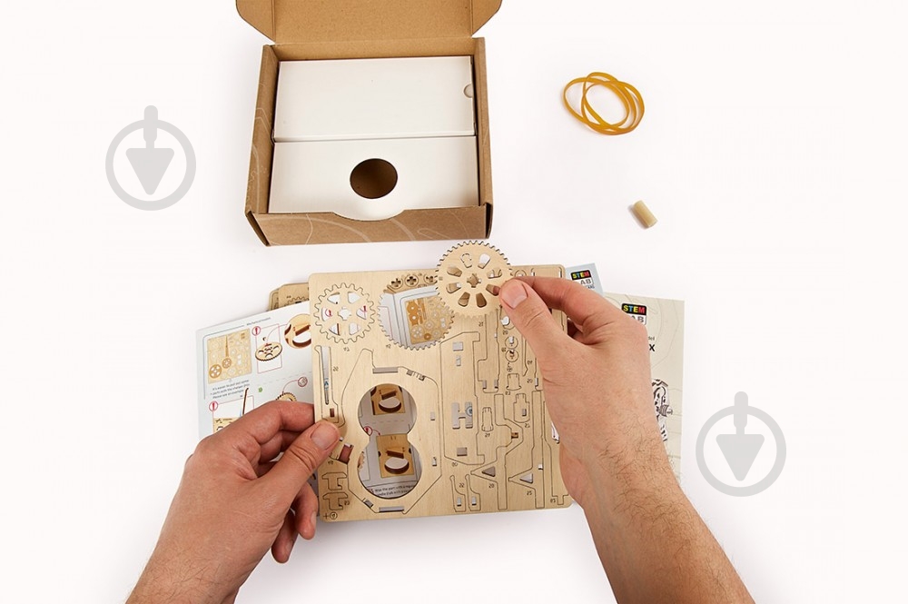 Деревянный 3D-конструктор UGEARS Коробка передач - фото 23 Деревянный 3D-конструктор UGEARS Коробка передач - фото 23