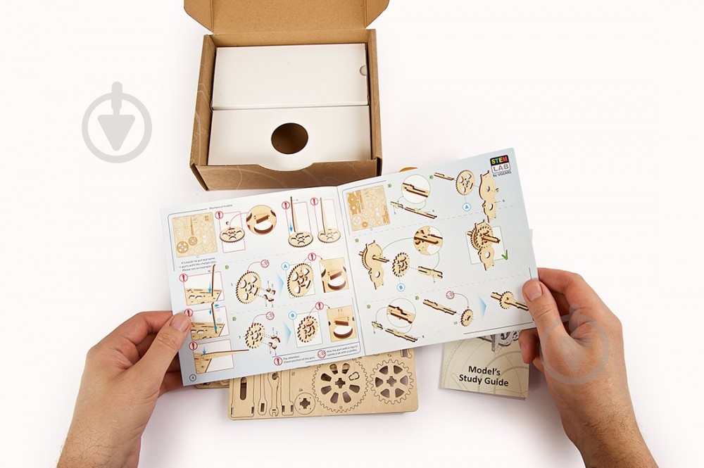 Деревянный 3D-конструктор UGEARS Коробка передач - фото 22 Деревянный 3D-конструктор UGEARS Коробка передач - фото 22