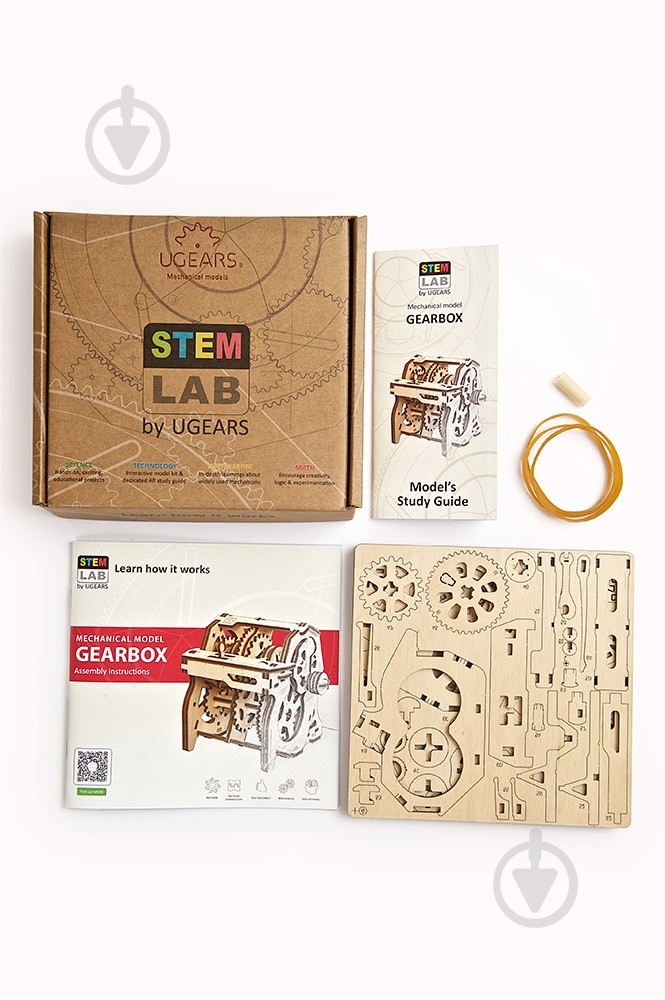 Деревянный 3D-конструктор UGEARS Коробка передач - фото 24 Деревянный 3D-конструктор UGEARS Коробка передач - фото 24