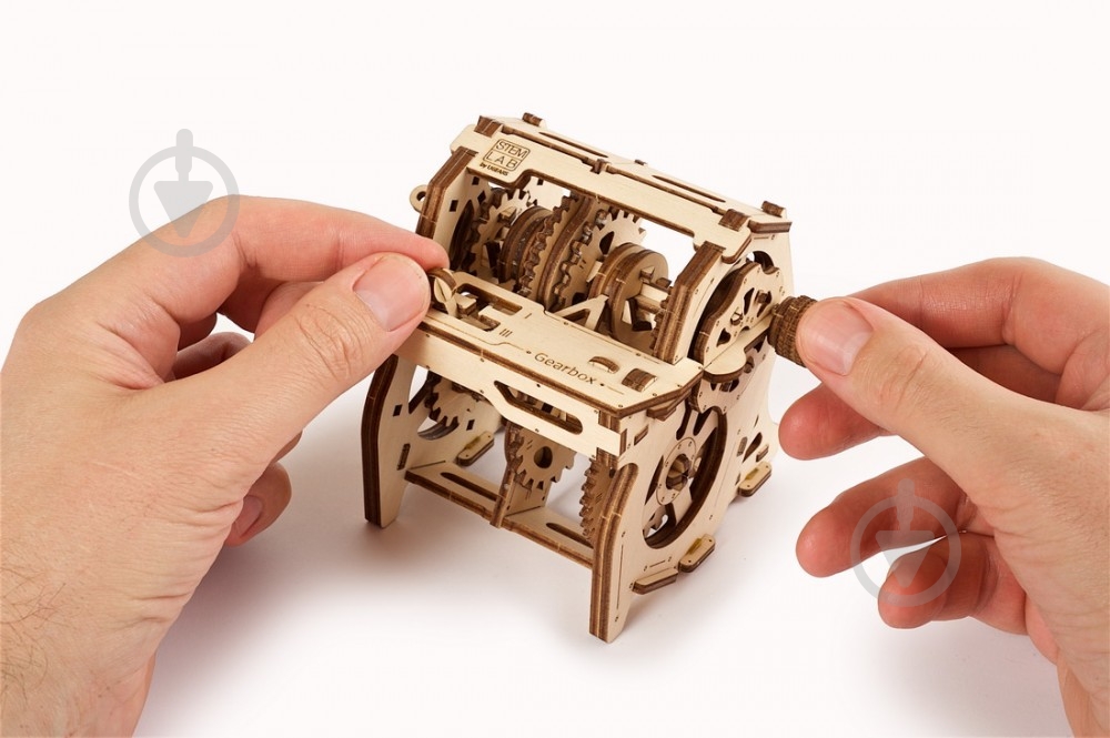 Деревянный 3D-конструктор UGEARS Коробка передач - фото 8 Деревянный 3D-конструктор UGEARS Коробка передач - фото 8