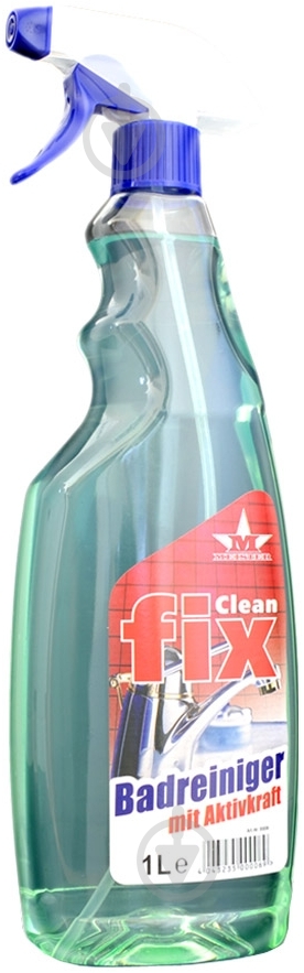 Засіб Meister Clean fix для ванної кімнати 1 л - фото 1 Засіб Meister Clean fix для ванної кімнати 1 л - фото 1