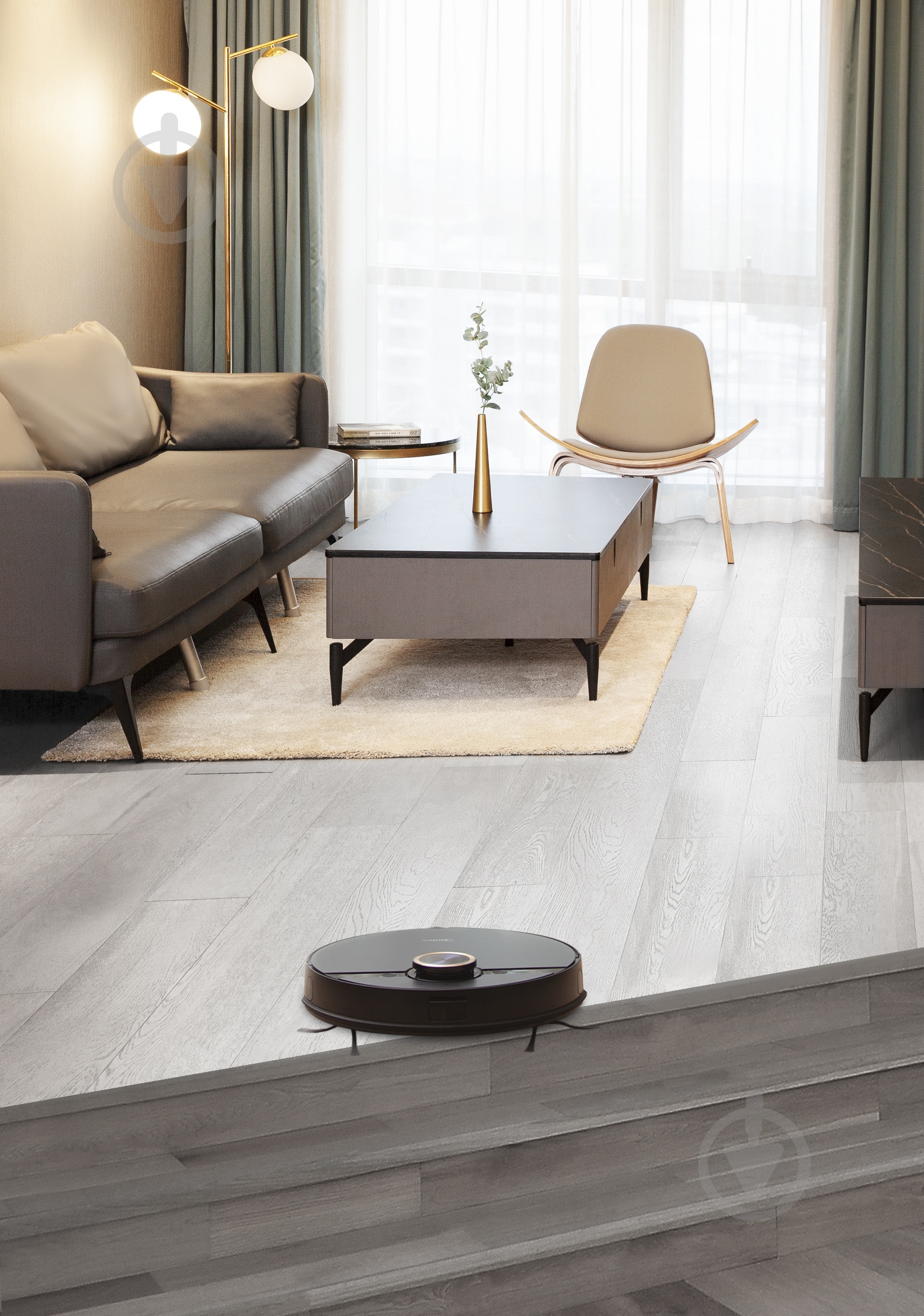 Робот-пылесос моющий Midea M7 pro black - фото 15