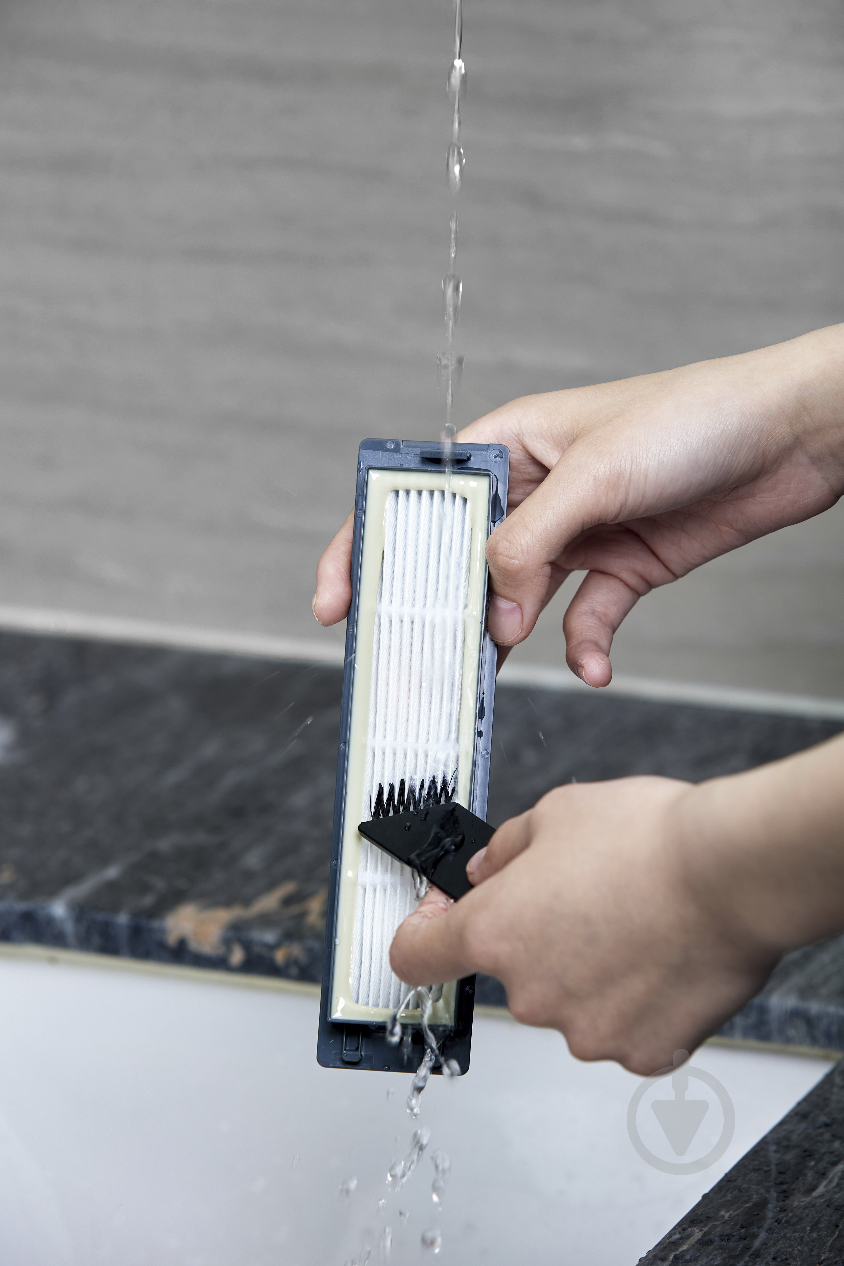 Робот-пылесос моющий Midea M7 pro black - фото 18