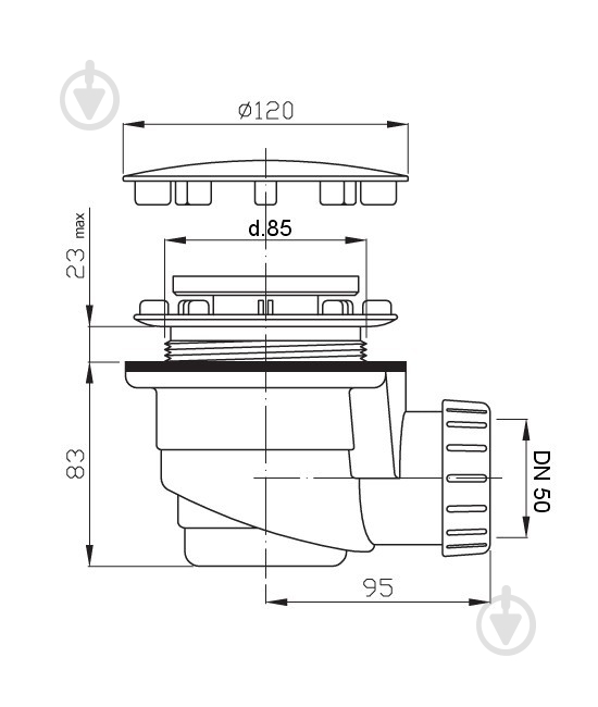 Поддон акриловый One 3701490S - фото 11