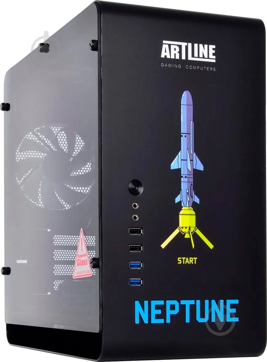 Системний блок Artline Overlord Dragon (DRAGONv92NP) black - фото 1 Системний блок Artline Overlord Dragon (DRAGONv92NP) black - фото 1