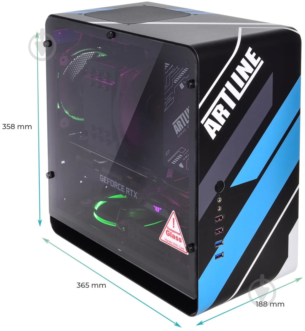 Системный блок Artline Overlord DRAGON (DRAGONv93CB) vulkan - фото 8