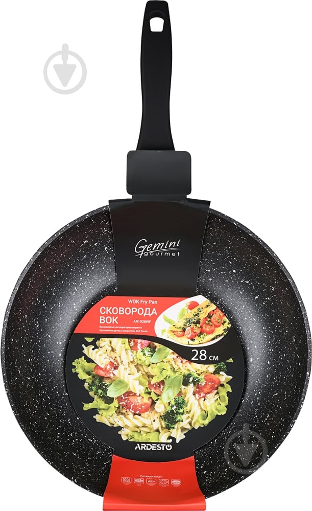 Сковорода wok Ardesto Gemini Gourmet Anzio 28 см (AR1928WF) - фото 4
