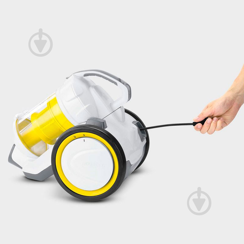 Пылесос циклонный Karcher VC 3 Premium white - фото 4