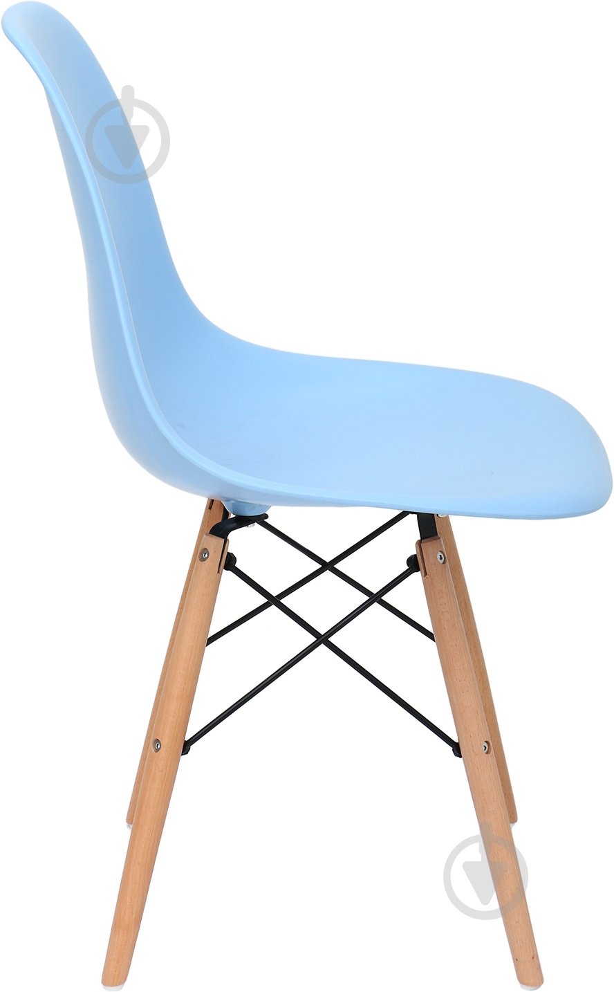 Стул обеденный АС-016W голубой - фото 3 Стул обеденный АС-016W голубой - фото 3