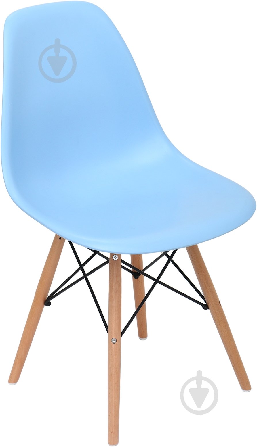 Стул обеденный АС-016W голубой - фото 1 Стул обеденный АС-016W голубой - фото 1