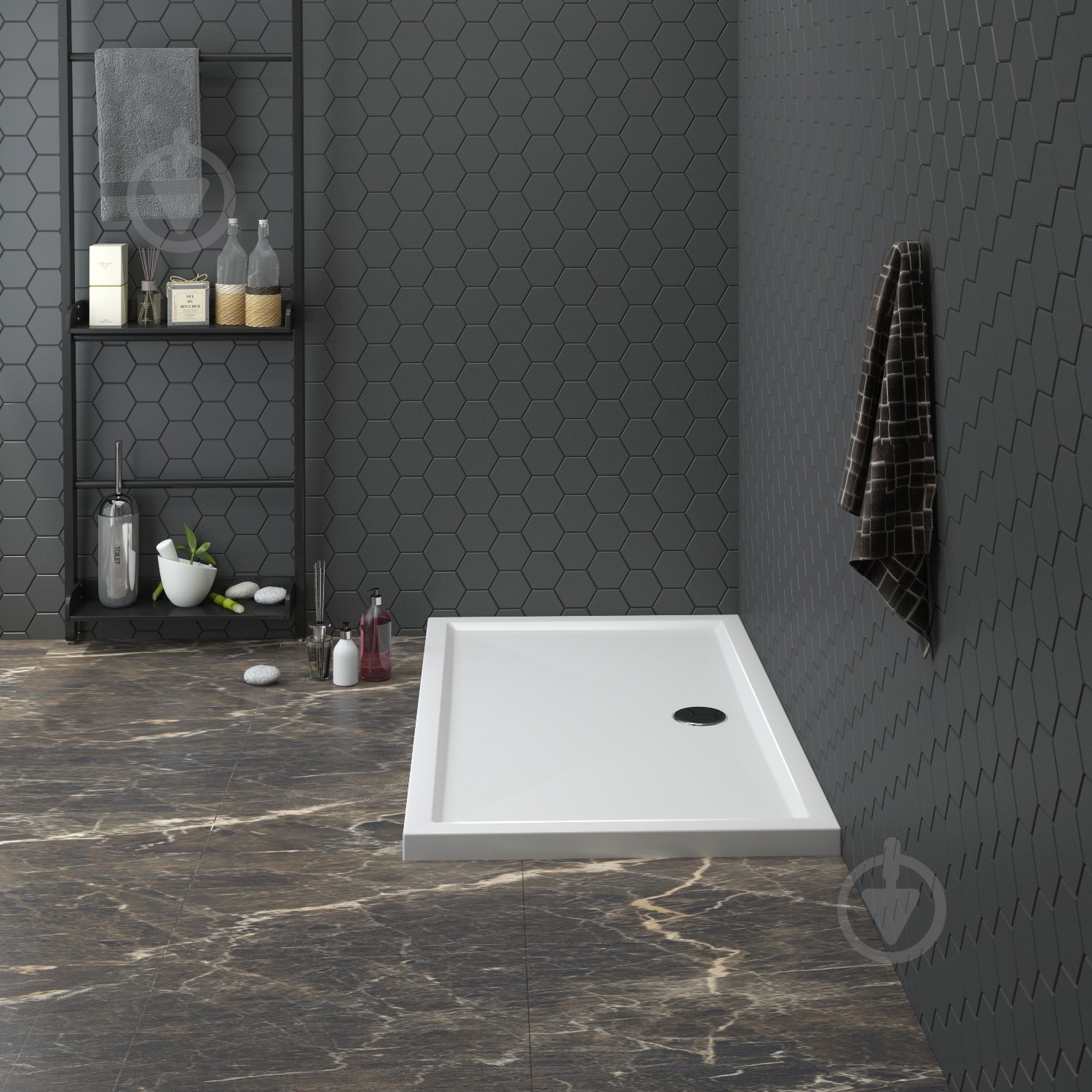 Поддон акриловый One 37017120 - фото 4 Поддон акриловый One 37017120 - фото 4